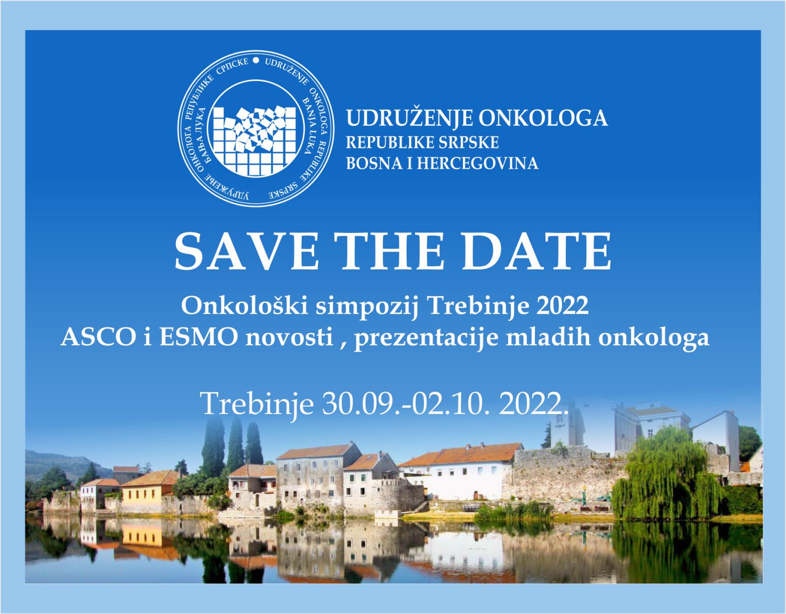 Save the date.